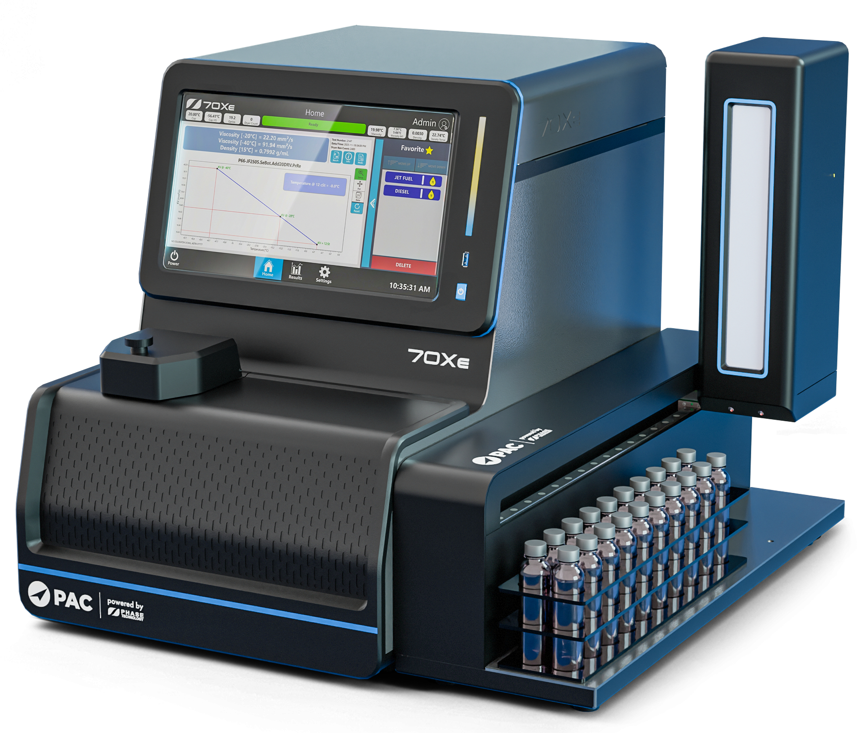 เครื่องวิเคราะห์น้ำมันเชื้อเพลิง Jet & diesel fuel analyzer 70Xe Series